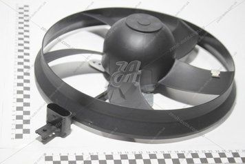 Вентилятор радіатора 100W Skoda Fabia (00-04,05-14), Rapid (13-)/VW Polo (02-)/Seat Ibiza (02-05,06-12,13-), Toledo (13-) Vika 99590015501 744-10 фото