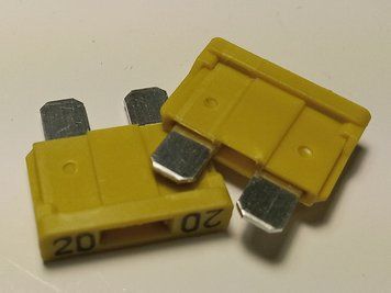 Запобіжник ЄВРО 20А 35.3722-04 20А 756352116 фото