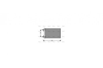 Радиатор отопителя салона AVA AVA COOLING AIA6223