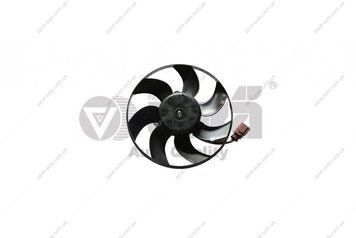 Вентилятор радіатора 200W Skoda Octavia (04-08,09-13), Superb (08-13,14-)/VW Passat (06-07)/Audi A3 (04-13) Vika 99590789801 1964-10 фото