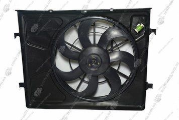 Дифузор радіатора (в зборі) 25380-2H050 Hyundai Elantra (HD) (06-), i30 (07-)/Kia Ceed (07-) KAP KAP (KoreaAutoParts) KM0500298 4278-10 фото