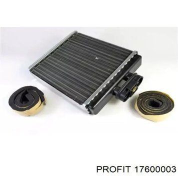 Радиатор обогревателя Audi A1, Skoda Fabia, Seat Cordoba, Ibiiza (346260) KALE OTO RADYATOR 2435743186 фото